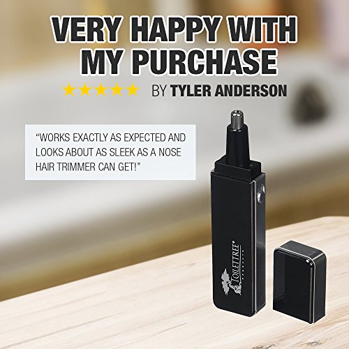 Toilettree Products Ttp Trim 4 Sleek Design Nose Hair Trimmer With