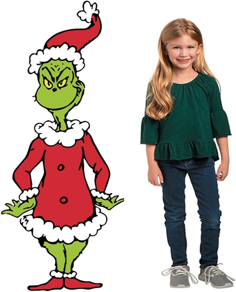 Window Treatments - Christmas Decorations Christmas Door Stickers Decor Christmas Door Stickers Large Stickers for Winter Door Window Refrigerator Decorations