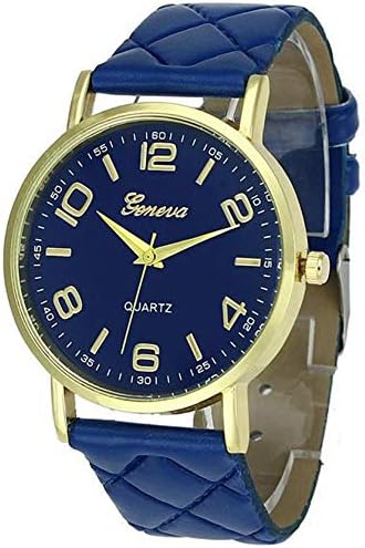 Watches for Women Clearance Sale, Stekima Fashion Faux Leather Analog Display Dial Quartz Watches for Women Ladies Luxury Bracelet Bangle Wrist Watches for Party Club Casual Watches Stainless Steel