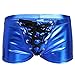 YiZYiF Men's Underwear Boxer Briefs Wetlook Shorts Underpants