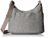 Baggallini Hobo Travel Tote, Pewter Cheetah, One Size