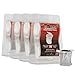 EZ-Carafe Disposable K-Carafe Paper Filters with Patented Top Lid - Compatible and For Use with Keurig 2.0 K-Carafe Reusable Coffee Pods, 4-Pack (120 Filters)