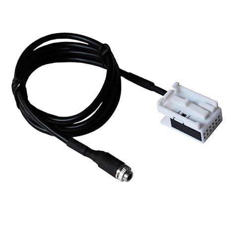 Magideal Car Audio 3 5mm Aux Jack 12pin Plug Adapter Amazon Co Uk