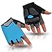 HuwaiH Cycling Gloves Men's/Women's Mountain Bike Gloves Half Finger Biking Gloves | Anti-Slip Shock-Absorbing Gel Pad Breathable Cycle Gloves