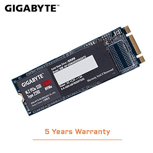 Gigabyte NVMe SSD 256 GB - Image 6