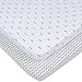 Pack n Play Sheets – Premium Pack and Play Sheets 4 Pack – 100% Super Soft Jersey Knit Cotton Playard Mattress Sheets – Portable Playpen Fitted Play Yard Mini Crib Sheet for Boy & Girl (24 x 38 x 5)