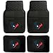 Front & Rear Car Truck SUV Vinyl Car Floor Mats - Houston Texans