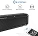 DOSS Portable Outdoor Wireless Bluetooth 4.0 Waterproof(IPX 4) Sport Speaker with 10W superior sound quality and enhanced bass,8 hours playtime,Handsfree [Black]