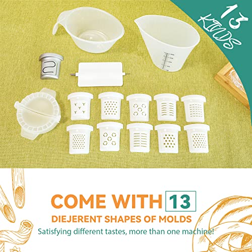 Newhai Electric Pasta Noodle Maker Automatic Pasta Machine with 12