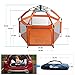 Baby Playpen, Exqline Portable Safety Kids Playpen for Infants and Babies, Foldable and Compact Best 6-Panel Baby Playard for Indoor and Outdoor[2018 Updated New Version]