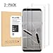 [2PACK] Samsung Galaxy S8 Clear Screen Protector,[Case Friendly][Anti-Fingerprint] Tempered Glass Screen Protector for Samsung S8