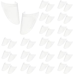 OLYCRAFT 50Pcs Shoe Tree Shaper Plastic Shoe Tree Inserts Clear Shoes Shaper Keeper Flexible Shoetree Shapers Stretcher Unive