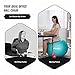 Trideer Extra Thick Yoga Ball Exercise Ball, 5 Sizes Ball Chair, Heavy Duty Swiss Ball for Balance, Stability, Pregnancy and Physical Therapy, Quick Pump Included