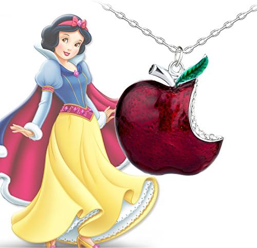 lan27 Upon A Time Snow White Regina Crystal Red Poison Apple Pendant Necklace Halloween Cosplay (small)