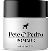 Pete &amp; Pedro Hair Pomade Strong Hold High Shine Styling Control 2 oz | Strong Hold Hair Pomade For Men With High Shine And Maximum Control For Slick Styles, Classic Looks, And Grooming