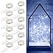 Govee 12 Packs Fairy String Lights, 3.3FT 20 LEDs Battery Operated Jar Lights Bedroom Patio Wedding Party Christmas(Cool White) primary