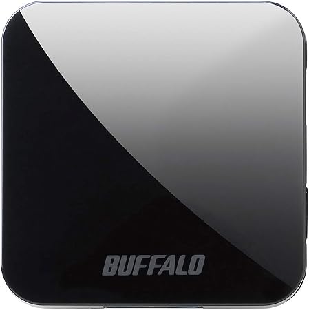 BUFFALO 無線LAN親機 11ac/n/a/g/b 433/150Mbps トラベルルーター ブラック WMR-433W2-BK