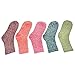 Women's 5-pairThick Knit Warm Casual Wool Winter Socks (Colorful-02)