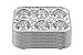 PARTY BARGAINS 6-Cup Aluminum Muffin Pans - 20 Pack, Standard Size Cupcake Pans, Disposable Muffin Tin for Baking (Max 240°C)