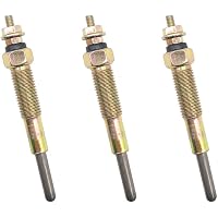 3-Pack Glow Plugs For Ford New Holland TC25 TC29 TC30 TC35 TC45 TC55 Tractors - Replace SBA185366190