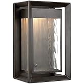 Feiss Generation Lighting-Sean Lavin-1 Light Outdoor Led Wall Lantern in Modern Style-8 Inch Wide by 13 Inch High