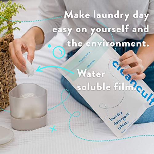 cleancult Biodegradable Laundry Detergent (18 Tablets) Biobased