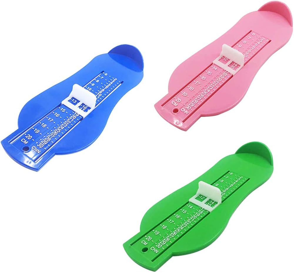 YARUMI 3 Pieces Infant Foot Measuring Ruler