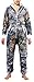 SkylineWears Men's Fashion Onesie Jumpsuit one Piece non Footed Pajamas