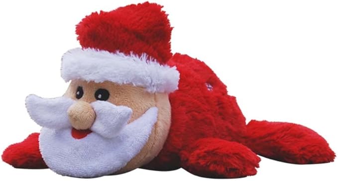 Amazon.com: KONG Holiday Cozie Santa Dog Toy, Santa: Pet Supplies