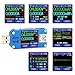 DROK USB Power Meter, DC 4-24V 5A LCD USB A&C Voltage Current Display USB Tester Multimeter, Test Speed of Charger Cables, Capacity of Power Bank, QC 2.0 3.0