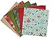 K-Kraft Christmas Designs Tissue Paper (Vintage Kraft Tissue, 102 Sheet Pack)