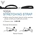 Forbidden Road Stretching Strap Yoga Strap 10 Loops Physical Therapy for Home Workout, Exercise, Pilates and Gymnastics