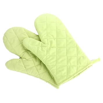 Forro Acolchado Doble Del Guante Del Horno - Guantes De Cocina ...