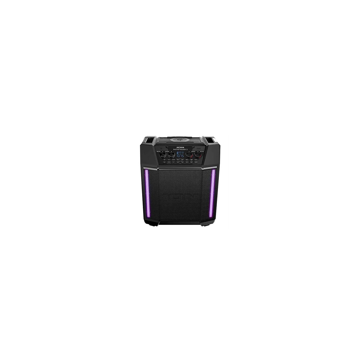 ION Pathfinder 3 Bluetooth Portable Speaker with Wireless Phone Qi
