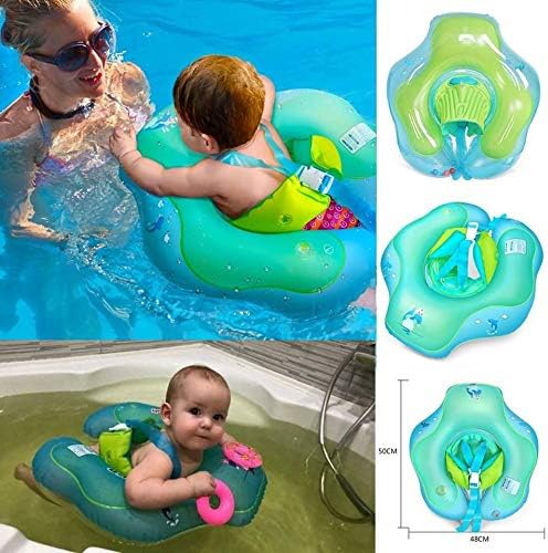 JW Home Baby Swimming Float Ring Safe Swimming Pool Inflatable Baby Lying Swimming Ring