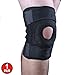Lar DrOk Knee Brace,Breathable Neoprene Open Patella Knee Support,Non-Slip Adjustable Knee Sleeve with Straps - Injury Recovery Knee Brace Comfort One Size