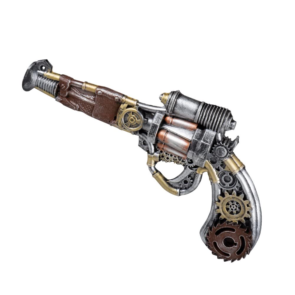 Boland Novelty Foam Latex Toy Gun - Steampunk Fancy Dress Accessory and Prop - Realistic Design for Themed Parties and Costume Events