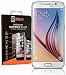 Samsung Galaxy S6 Premium Screen Protector - HD Clear Ballistic [Tempered Glass] by ZOLID® - Case Compatible with Perfect Fit - Shatterproof - 9H - Ultra [HD] Clear - Oleophobic Nano Coating - 99.99% Clarity & Touch-screen Accurate - Avoid Screen Replacement and Maximize Your Resale Value
