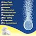 31 PCS Multi Functional Effervescent Spray Cleaner Set With 1 Spray Bottle All Purpose Home Cleaning Effervescent Spray Cleaner Perfect for Home Office Car Wood Cloth