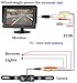 LeeKooLuu Reverse Camera and Monitor Kit License Plate Backup Camera Parking System for Car Vehicle Waterproof IR Night Vision 4.3 Display Guiden Lines