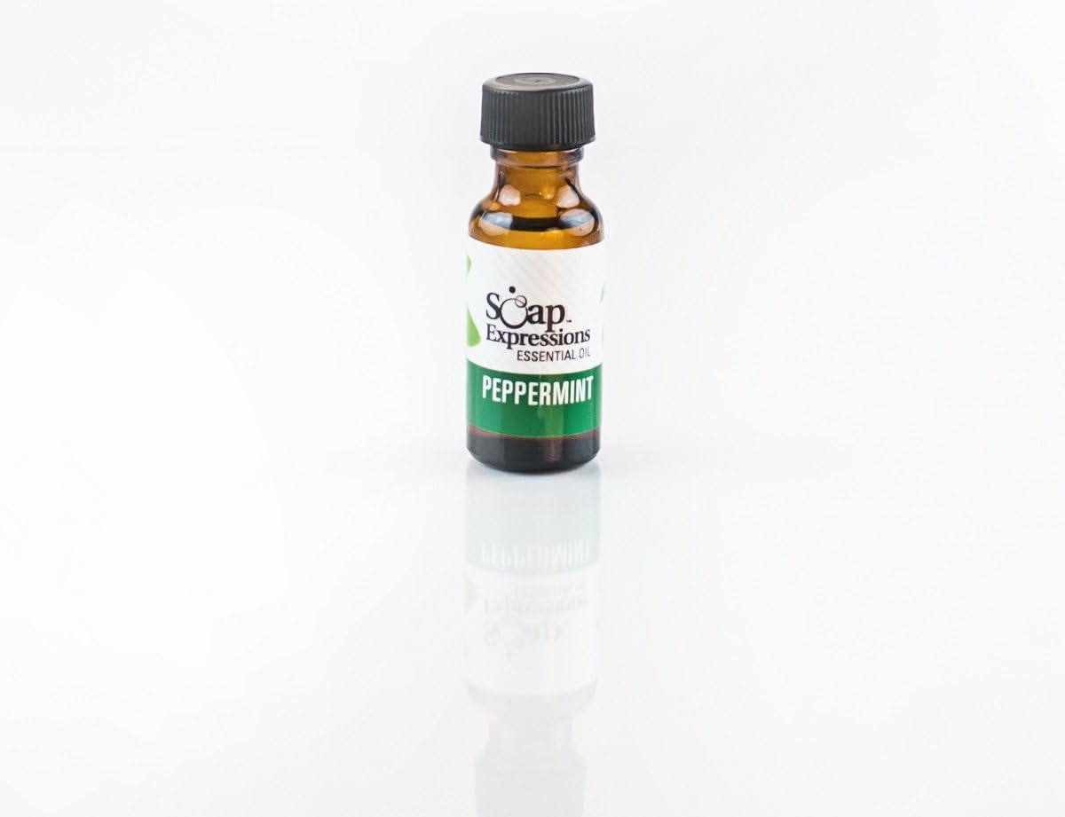 100% Pure Therapeutic Grade Peppermint Essential Oil (.5oz (15ml))