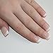 False Nails by Bling Art White French Manicure Fake Medium Tips with Glue