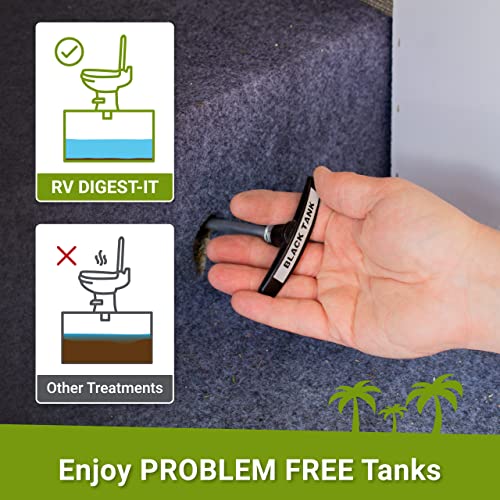 Unique RV DigestIt Black Water Tank Treatment Concentrated Drop In
