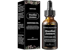 Mavwicks Premium Scented Diffuser Oil – Long-Lasting Essential Oil for Home & Car Use – 2 Fl Oz (60ml), Multiple Fragrance Options – Aromatherapy for Bedroom, Bathroom, Office (Brazilian Summers)