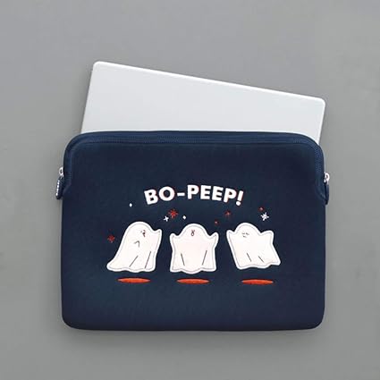 Amazon 可愛い Ipad Pro 12 9 Macbook Air 13 Macbook Pro 13 対応 13インチ ラップトップ 保護ポーチスリーブ バッグ ネオプレン カバー ケース Ghost Iconic Pcバッグ ケース スリーブ 通販