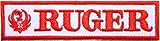 RUGER FIREARMS Gun Shooting Sport Logo Sign Symbol Patch Iron on Applique Embroidey Decal T shirt Jacket Costume Gift BY SURAPAN