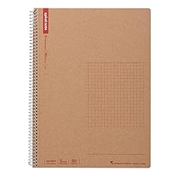 Maruman N246ES Ring Notebook, 0.2 inch (5 mm), Grid