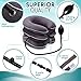 Cervical Neck Traction Device - Neck Brace - Inflatable Neck Stretcher Pillow - Neck Pain Relief Devices - Cervical Collar for Decompression Gray