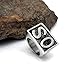 FANSING Biker Ring Mens, Cosplay SO Rings, Stainless Steel, Size 7-12