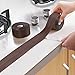 Moooncity Caulk Strip PE Bath and Shower Self Adhesive Caulk Tap Sealing Tape Strip, Tub and Wall Bathtub Sealer,1-1/2